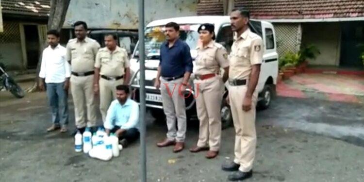 ಅಕ್ರಮ ಸೇಂಧಿ ಸಾಗಾಟ; ಓರ್ವನ ಬಂಧನ: