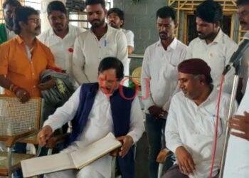 ಸೋಮದೇವರಹಟ್ಟಿ ಗ್ರಾಮಕ್ಕೆ ಕೇಂದ್ರ ಸಚಿವ ಶ್ರೀಪಾದ್ ನಾಯಕ್ ಭೇಟಿ..