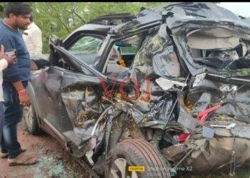 ಕಾರು ಹಾಗೂ ಬಸ್ ಮಧ್ಯೆ ಮುಖಾಮುಖಿ ಡಿಕ್ಕಿ, ಇಬ್ಬರು ಸ್ಥಳದಲ್ಲಿಯೇ ಸಾವು..