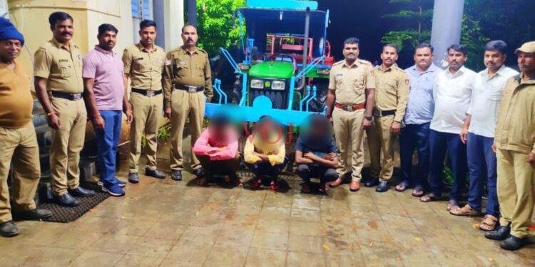 ಅಂತರ್ ರಾಜ್ಯ ಕಳ್ಳರು ಅಂದರ್ ಮಾಡಿದ ಪೋಲಿಸರು..!