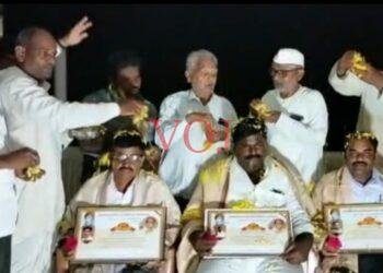 ಜಾಗತಿಕ ಲಿಂಗಾಯತ ಮಹಾಸಬಾದಿಂದ  ಡಾ.ಎಂ.ಎಂ.ಕಲ್ಬುರ್ಗಿ ಸ್ಮಾರಕ ಪ್ರಶಸ್ತಿ ಪ್ರದಾನ..