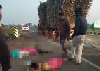 ಕಬ್ಬು ಸಾಗಾಟ ಮಾಡುತ್ತಿದ್ದ ಟ್ಯಾಕ್ಟರ್ ಗೆ ಕ್ರೂಸರ್‌ಗೆ ಡಿಕ್ಕಿ..ಸ್ಥಳದಲ್ಲೇ ಇಬ್ಬರ ಸಾವು..!