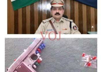 ಅಕ್ರಮ ಗನ್ ಇಟ್ಟುಕೊಂಡಿದ್ದ 4 ಜನ ಅಂದರ್..