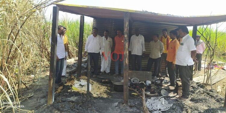 ಆಕಸ್ಮಿಕವಾಗಿ ಬೆಂಕಿ ತಗುಲಿ ಮನೆಯಲ್ಲಿದ್ದ ಬೆಲೆಬಾಳುವ ವಸ್ತುಗಳು ಹಾನಿ..!