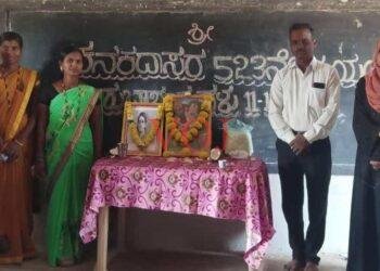 ಇಂಡಿ ಎಕ್ಸಲಂಟ್ ಆಂಗ್ಲ ಮಾಧ್ಯಮ ಪ್ರಾಥಮಿಕ ಶಾಲೆಯಲ್ಲಿ ಕನಕದಾಸ, ಒನಕ್ಕೆ ಒಬ್ಬವ ಜಯಂತಿ..