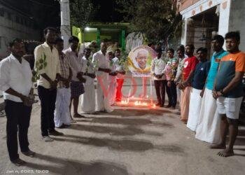 ಭಕ್ತರಿಗೆ 82 ಸಸಿಗಳನ್ನು ನೀಡಿ ಶತಮಾನದ ಸಂತನಿಗೆ ಶ್ರದ್ದಾಂಜಲಿ: