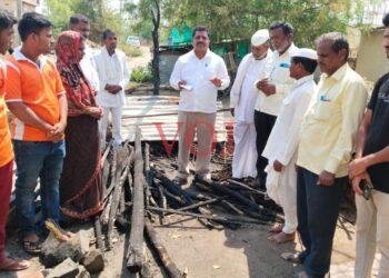 ಆಕಸ್ಮಿಕ ಬೆಂಕಿ ಅವಘಡಕ್ಕೆ 12 ಕುರಿಗಳು ಭಸ್ಮ