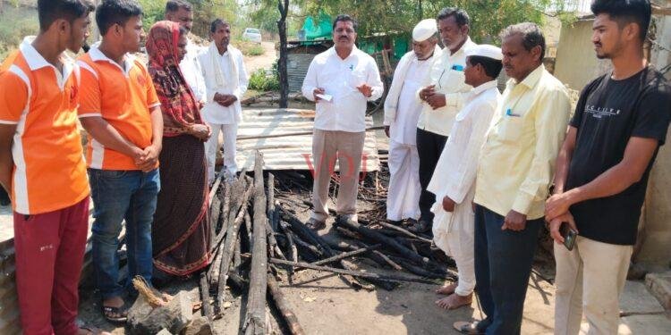 ಆಕಸ್ಮಿಕ ಬೆಂಕಿ ಅವಘಡಕ್ಕೆ 12 ಕುರಿಗಳು ಭಸ್ಮ