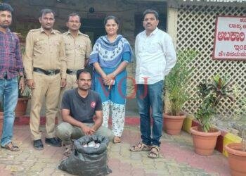 ಅಕ್ರಮವಾಗಿ ಮದ್ಯ ಸಂಗ್ರಹಿಸಿದ ವ್ಯಕ್ತಿಯ ಬಂಧನ..!