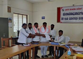 ಇಂಡಿಯಲ್ಲಿ ಜೈ ಮಹಾಭಾರತ ಪಕ್ಷದ ಪ್ರಭಲ ಅಭ್ಯರ್ಥಿಯಾಗಿ ಹಿರಿಯ ನ್ಯಾಯವಾದಿ ನಾಮಪತ್ರ ಸಲ್ಲಿಕೆ.