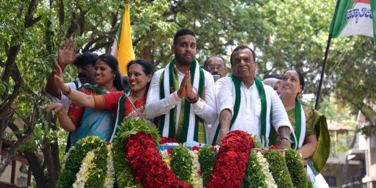 ಜೆಡಿಎಸ್ ಪಕ್ಷದ ಯುವ ಅಭ್ಯರ್ಥಿ ಉತ್ಕರ್ಷ.ಎ ನಾಮಪತ್ರ ಸಲ್ಲಿಕೆ..