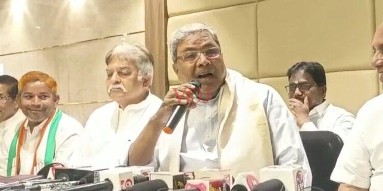 ಮೋದಿ ನೂರು ಸಾರಿ ಬಂದ್ರು ಕಾಂಗ್ರೆಸ್ ಅಧಿಕಾರಕ್ಕೆ ಬರುತ್ತೆ- ಸಿದ್ದರಾಮಯ್ಯ