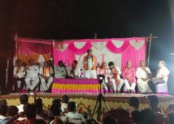 ಅಗರಖೇಡ ಗ್ರಾಮದಲ್ಲಿ ಕಾಸುಗೌಡ ಪಾಟೀಲರ ಪ್ರಚಾರ..