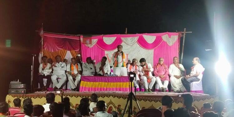 ಅಗರಖೇಡ ಗ್ರಾಮದಲ್ಲಿ ಕಾಸುಗೌಡ ಪಾಟೀಲರ ಪ್ರಚಾರ..