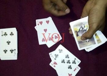 ಇಸ್ಪೀಟ್ ಅಡ್ಡೆ ಮೇಲೆ ಪೊಲೀಸರ ದಾಳಿ; 2 ಲಕ್ಷ ನಗದು ವಶ: