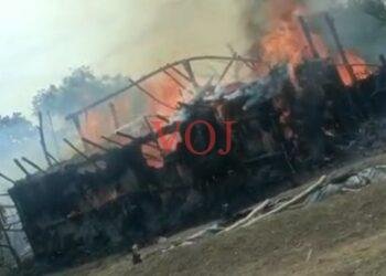 ಇಂಡಿಯಲ್ಲಿ ಆಕಸ್ಮಿಕ ಬೆಂಕಿ ಅವಘಡಕ್ಕೆ ಮನೆ ಕರಕಲು..