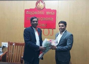 ನೂತನ ಜಿಲ್ಲಾಧಿಕಾರಿಯಾಗಿ ಟಿ.ಭೂಬಾಲನ ಅಧಿಕಾರ ಸ್ವೀಕಾರ