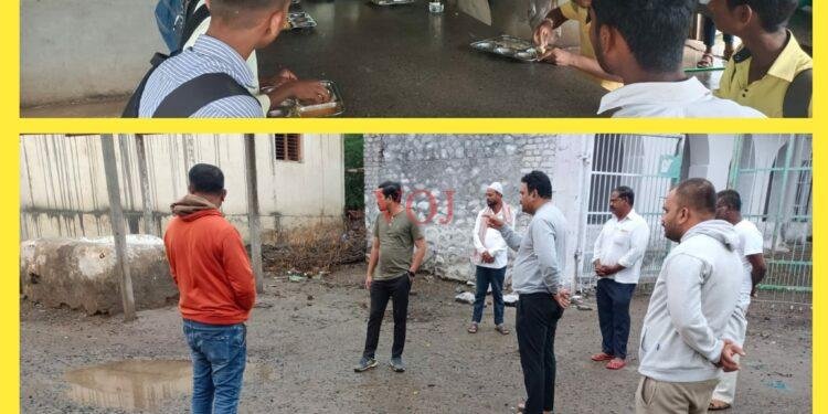 ಇಂದಿರಾ ಕ್ಯಾಂಟಿನಿಗೆ ಬೇಟಿ ಆಹಾರದ ಗುಣಮಟ್ಟ ಪರಿಶೀಲನೆ..!