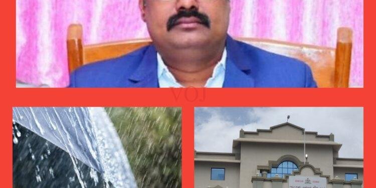 ಅವಳಿ ತಾಲೂಕಿನಲ್ಲಿ ತುಂತುರ ಮಳೆ ; ತಹಶೀಲ್ದಾರ ನಾಗಯ್ಯ ಹಿರೇಮಠ