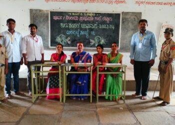 ಶಾಲಾ ಸಂಸತ್ ಚುನಾವಣೆ ; ಮಕ್ಕಳಿಗೆ ಚುನಾವಣಾ ಅರಿವು..!