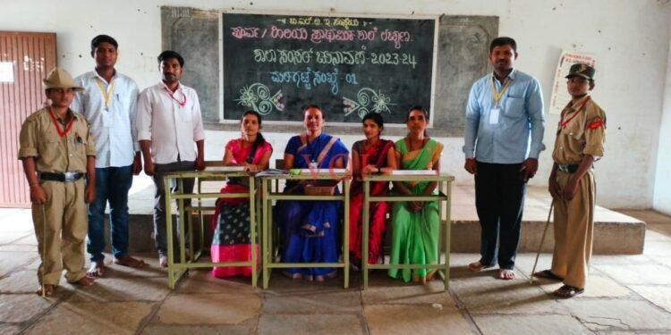 ಶಾಲಾ ಸಂಸತ್ ಚುನಾವಣೆ ; ಮಕ್ಕಳಿಗೆ ಚುನಾವಣಾ ಅರಿವು..!