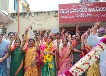 ಅಗರಖೇಡ ಗ್ರಾ.ಪಂ ನೂತನ ಅಧ್ಯಕ್ಷ ಉಪಾಧ್ಯಕ್ಷ ಆಯ್ಕೆ..!