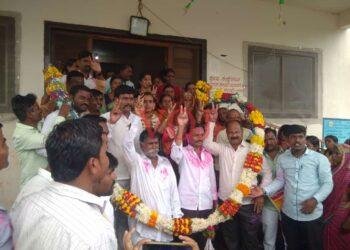 ಗುಬ್ಬೇವಾಡ ಗ್ರಾಮ ಪಂಚಾಯತ್ ನೂತನ ಸಾರಥಿ ಶಾರದಾಬಾಯಿ ಮರಗೂರ..