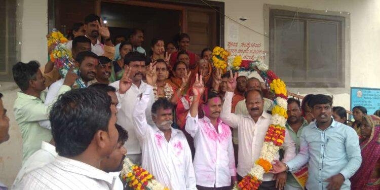 ಗುಬ್ಬೇವಾಡ ಗ್ರಾಮ ಪಂಚಾಯತ್ ನೂತನ ಸಾರಥಿ ಶಾರದಾಬಾಯಿ ಮರಗೂರ..