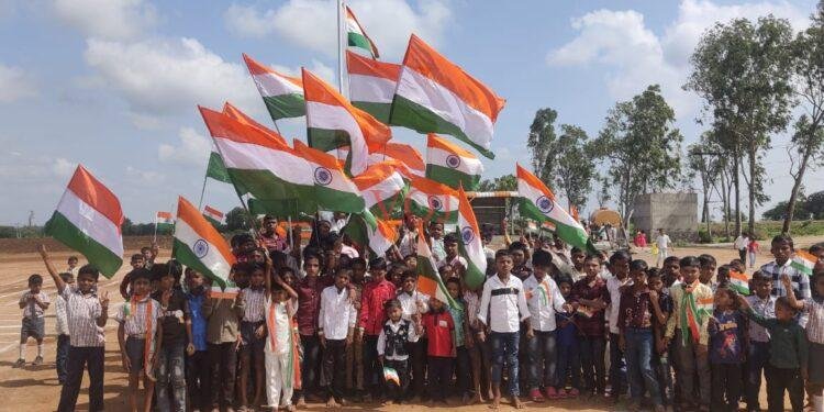 ವಿಧ್ಯಾ ದರ್ಶನ ಶಾಲೆಯಲ್ಲಿ ಸ್ವತಂತ್ರ ದಿನಾಚರಣೆ ಸಂಭ್ರಮ..