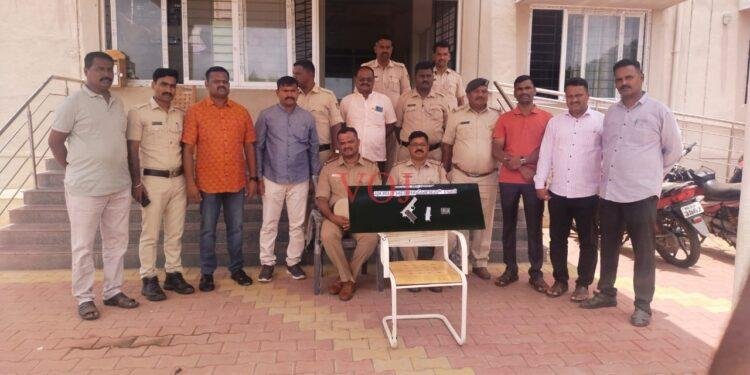 ಇಂಡಿಯಲ್ಲಿ ಕಂಟ್ರಿ ಪಿಸ್ತೂಲ್ ಗುಂಡು ಜಪ್ತಿ..!