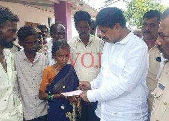 ಆನೆ ತುಳಿತದಿಂದ ಸಾವನ್ನಪ್ಪಿದ ಮನೆಗೆ ಭೇಟಿ: 5 ಲಕ್ಷದ ಪರಿಹಾರದ