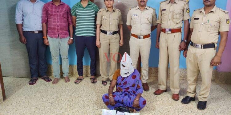 ಅಕ್ರಮ ಗಾಂಜಾ ಸಂಗ್ರಹಣೆ ಮಹಿಳೆಯ ಬಂಧನ..! ಎಲ್ಲಿ..?