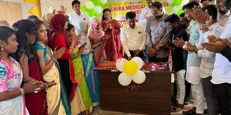 ನಿರುದ್ಯೋಗ ಹೋಗಲಾಡಿಸುವ ನಿಟ್ಟಿನಲ್ಲಿ ಎಸ್ ಎಸ್ ಪ್ಯಾರಾ ಮೆಡಿಕಲ್ ಕಾಲೇಜು; ಎಸ್ ಬಿ ಕೆಂಬೊಗಿ