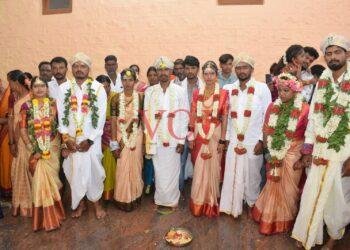 ಸಾಮೂಹಿಕ ವಿವಾಹ ಮುಂದೂಡಿಕೆ..? ಸಾಲೂರು ಮಠದಲ್ಲಿ ವಿವಾಹವಾದ ನವ ಜೋಡಿಗಳು..!