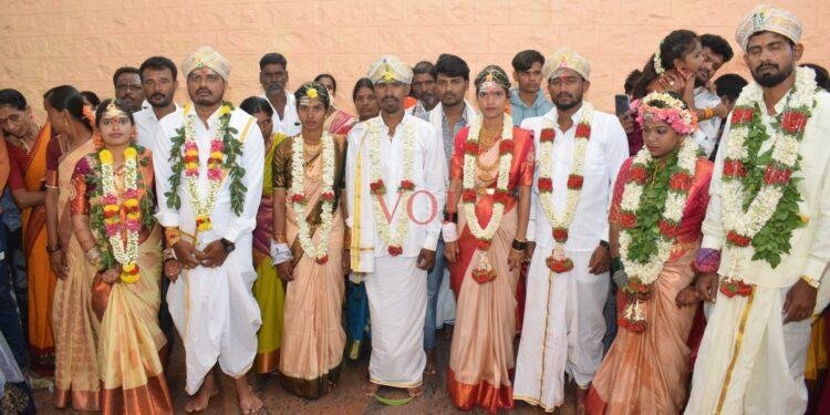 ಸಾಮೂಹಿಕ ವಿವಾಹ ಮುಂದೂಡಿಕೆ..? ಸಾಲೂರು ಮಠದಲ್ಲಿ ವಿವಾಹವಾದ ನವ ಜೋಡಿಗಳು..!