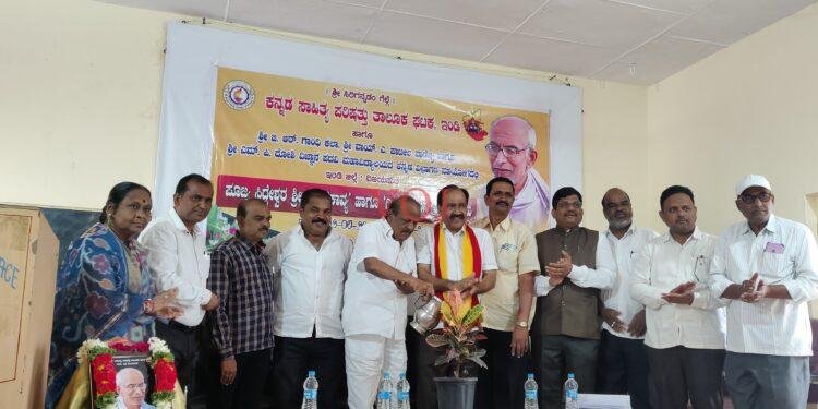 ಸಾಹಿತ್ಯದ ಕೃಷಿಯಲ್ಲಿ ಸ್ಥಳೀಯರಿಗೆ ಹೆಚ್ಚು ಅವಕಾಶ ; ಕಸಾಪ ಜಿಲ್ಲಾ ಅಧ್ಯಕ್ಷ ಹಾಸಿಂಪೀರ