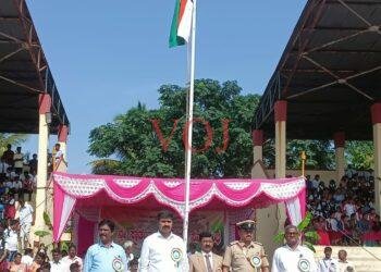 ಪಟ್ಟಣದಲ್ಲಿ ವಿಜೃಂಭಣೆಯಿಂದ ನಡೆದ 77ನೇ ಸ್ವಾತಂತ್ರ್ಯೋತ್ಸವ ಕಾರ್ಯಕ್ರಮ..