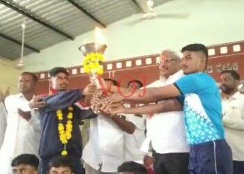 ಶಿಕ್ಷಣ ಕಾಶಿಯಲ್ಲಿ ಪ್ರೌಢಶಾಲಾ ವಿಧ್ಯಾರ್ಥಿಗಳ ಕ್ರೀಡಾಕೂಟ..!