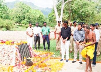 ರಾಷ್ಟ್ರೀಯ ಅರಣ್ಯ ಹುತಾತ್ಮ ದಿನಾಚರಣೆ ಆಚರಣೆ..