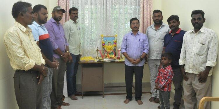 ಸರಳವಾಗಿ ವಿಶ್ವಕರ್ಮ ಜಯಂತಿ ಆಚರಣೆ..