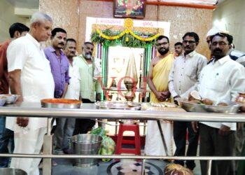 ಅಂಬಾಭವಾನಿ ದೇವಸ್ಥಾನದ ಕಳಸಾರೋಹಣ : ಸಂಭ್ರಮದ ನಾಡದೇವಿ ಉತ್ಸವ..