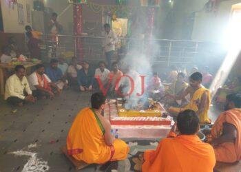 ಅಂಬಾಭವಾನಿ ದೇವಸ್ಥಾನದಲ್ಲಿ ಚಂಡಿಹೋಮ..