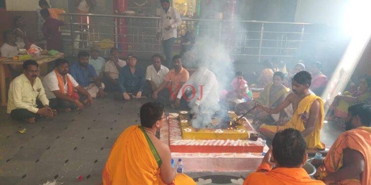 ಅಂಬಾಭವಾನಿ ದೇವಸ್ಥಾನದಲ್ಲಿ ಚಂಡಿಹೋಮ..