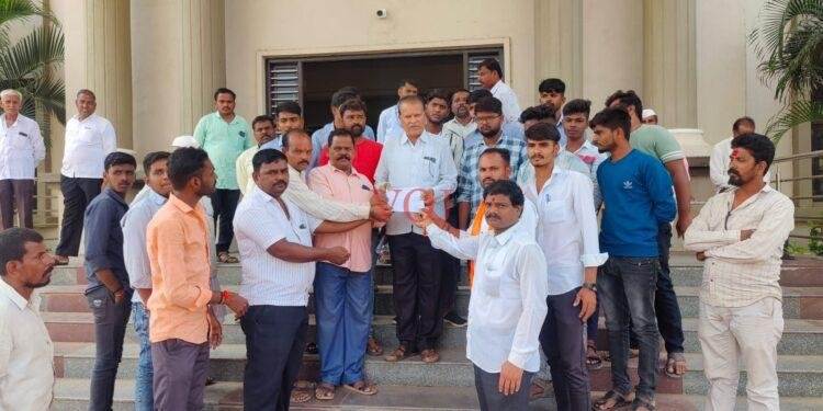 ಶಿವಮೊಗ್ಗ ಗಲಭೆ; ಕಿಡಿಗೇಡಿಗಳ ವಿರುದ್ದ ಕಠೀಣ ಕ್ರಮಕ್ಕೆ ಆಗ್ರಹಿಸಿ ಭಜರಂಗದಳ ಪ್ರತಿಭಟನೆ..