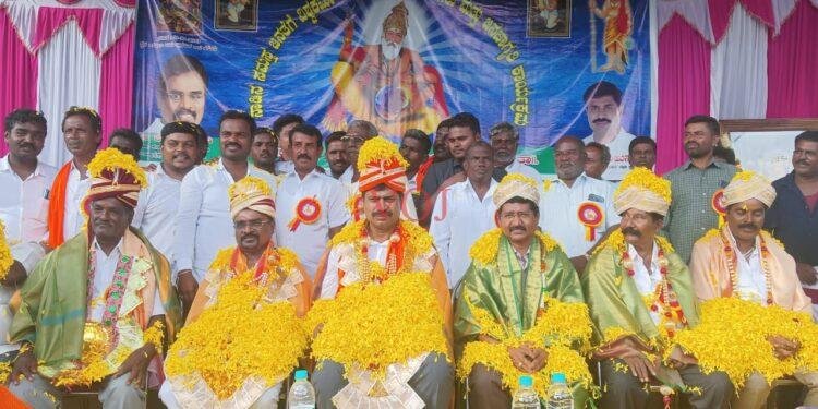 ಜಗದ ಮೊದಲ ಶಿಲ್ಪಿ ವಿರಾಟ್ ವಿಶ್ವಕರ್ಮ; ಶಾಸಕ ಎಂಆರ್ ಮಂಜುನಾಥ್