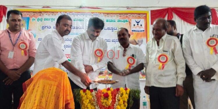 ಹೆಣ್ಣು ಮಕ್ಕಳಿಗೆ ಉದ್ಯೋಗ ಕಲ್ಪಿಸುವುದೇ ನನ್ನ ಗುರಿ ಶಾಸಕ ಎಂ ಆರ್ ಮಂಜುನಾಥ್