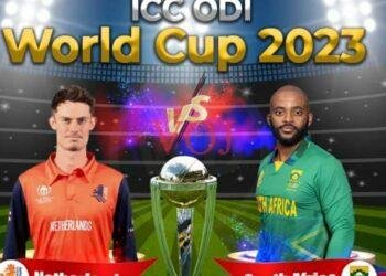 ಐಸಿಸಿ ವಿಶ್ವಕಪ್ 2023 : ಇಂದು ದಕ್ಷಿಣ ಆಫ್ರಿಕಾ ವಿರುದ್ಧ ನೆದರ್ಲ್ಯಾಂಡ್ಸ್ ಸೆಣಸಾಟ..!