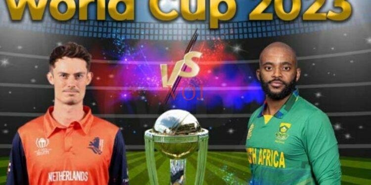 ಐಸಿಸಿ ವಿಶ್ವಕಪ್ 2023 : ಇಂದು ದಕ್ಷಿಣ ಆಫ್ರಿಕಾ ವಿರುದ್ಧ ನೆದರ್ಲ್ಯಾಂಡ್ಸ್ ಸೆಣಸಾಟ..!