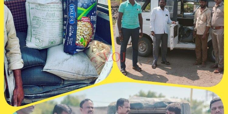 ಇಂಡಿಯಲ್ಲಿ ಅಕ್ಕಿ ರೈಡ್, ಆರೋಪಿ ಅಂದರ್..! ಎಲ್ಲಿ..?