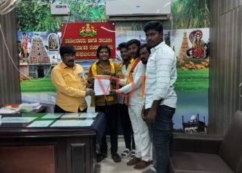 ಕರ್ನಾಟಕ ಜನ ಬೆಂಬಲ ವೇದಿಕೆಯಿಂದ ತಹಸೀಲ್ದಾರರಿಗೆ ಮನವಿ: